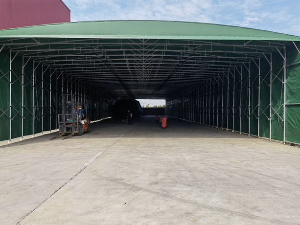 推拉雨棚活动雨棚电动雨棚