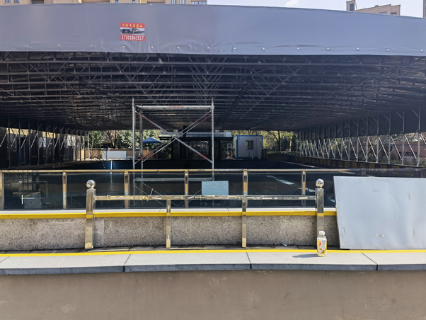 推拉雨棚活动雨棚电动雨棚