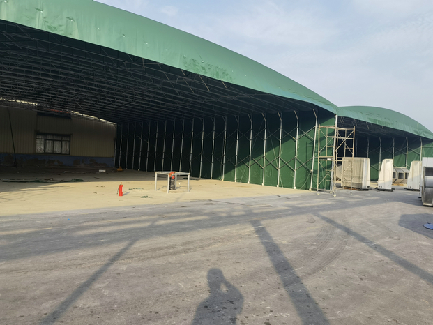 推拉雨棚活动雨棚电动雨棚